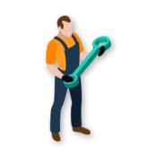 man with wrench 2